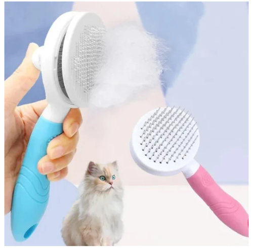 Escova Removedora Tira Pelos Dos Pets Cães E Gatos Promoção