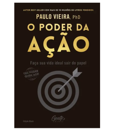 Livro O Poder da Ação Paulo Vieira Edição Black