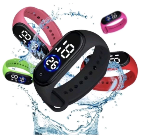 Relógio led M4 digital Esportivo A prova água Unissex