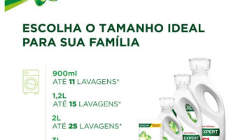 Kit com 3 Sabão Líquido Ariel Expert 2L