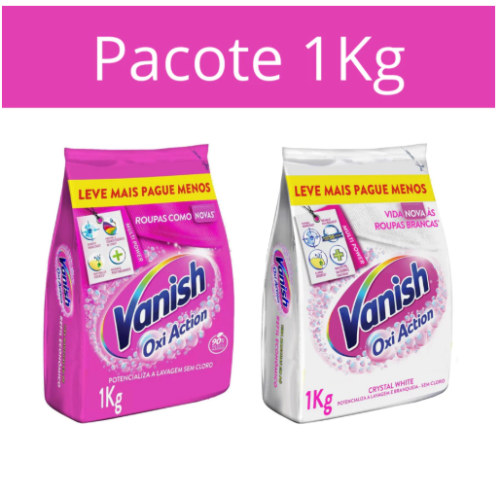Vanish Tira Manchas Em Pó Refil Econômico 1kg