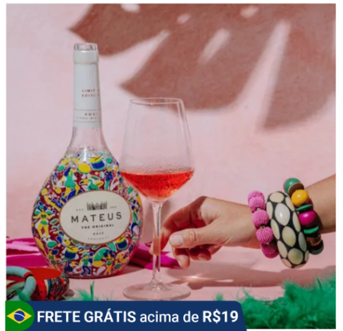 Vinho Mateus Rose Edição Limitada – 1 Unidade