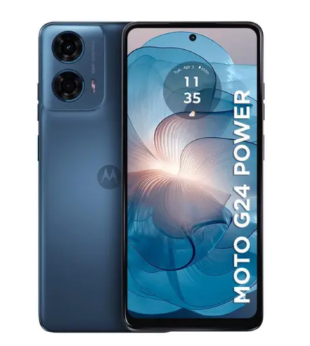 Smartphone Motorola Moto g24 Power 128GB, 4GB RAM, 4GB Ram Boost, AI Camera 50MP, Bateria 6000 mAh