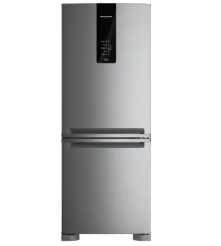 Geladeira/Refrigerador Brastemp Frost Free Duplex Prata 447L BRE57FK