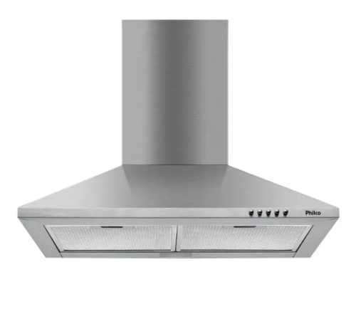 Coifa Pirâmide Philco 60cm Inox Depurador e Exaustor PCO62I