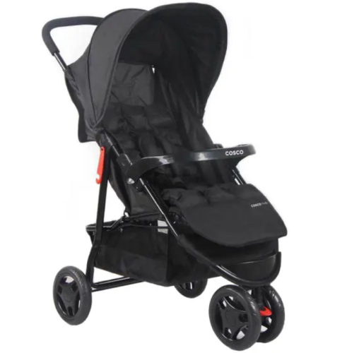 Carrinho de Bebê Cosco Kids Toffy 3 Rodas 0 a 15kg