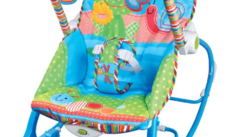 Cadeira de Descanso Musical FunTime até 18kgs Azul-Maxi Baby