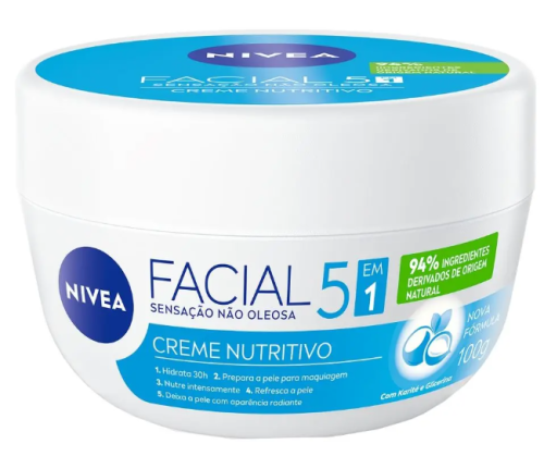 Creme Hidratante Facial Nivea Nutritivo 100g