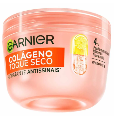 Hidratante Facial Antissinais Garnier Skin Colágeno Toque Seco