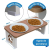 Comedouro Duplo Cachorro Ergonômico Elevado MDF Sustentável – Para Ração e Água