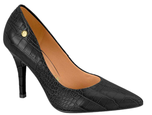 Vizzano – Scarpin Vizzano Preto em Sintético