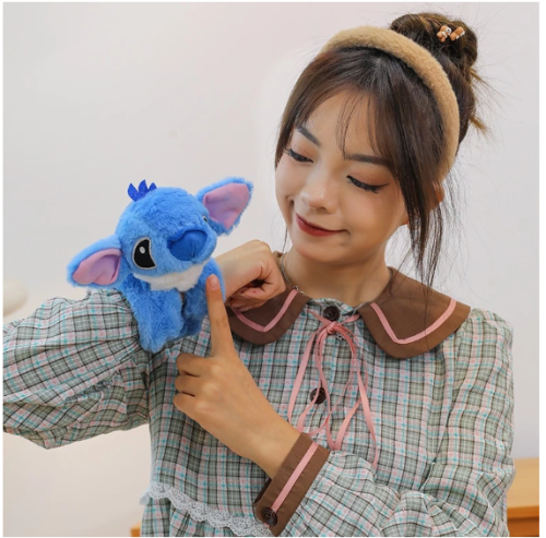 Pulseira Stitch Angel De Pelúcia Fofinha – Versátil, Encantadora E Perfeita para Presentear