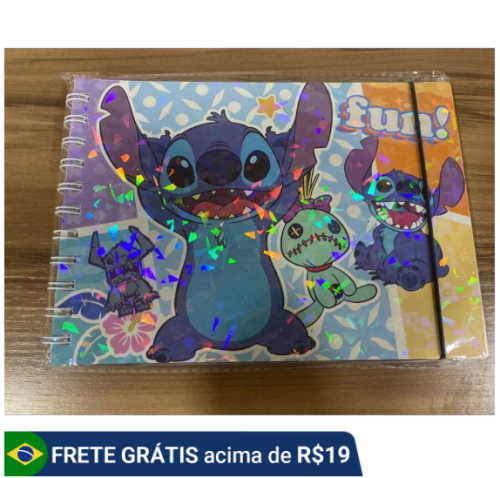 Livro para colorir Lilo Stitch – 50 folhas – Capa Dura