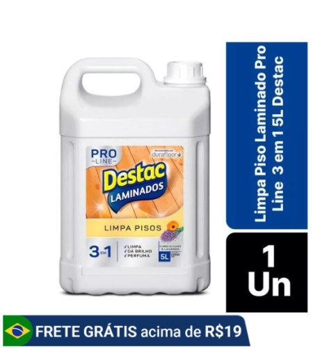 Limpa Piso Laminado Pro Line 3 Em 1 5l Destac