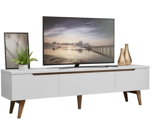 Rack para TV até 75 Polegadas Madesa Reims 2 Portas 1 Gaveta