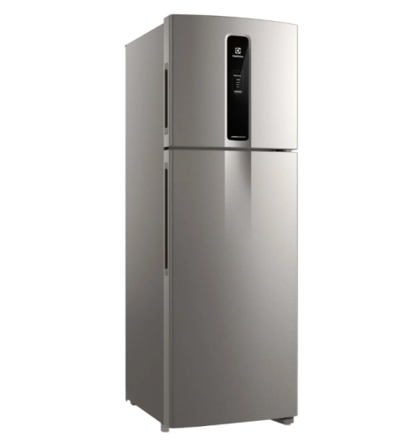 Geladeira Electrolux 390L Frost Free Duplex Inverter IF43S – Inox – 110 Volts