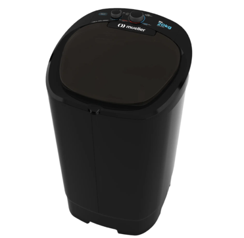 Tanquinho Mueller Big 20 Kg Semiautomático Sistema de Drenagem – Preto – 220 Volts