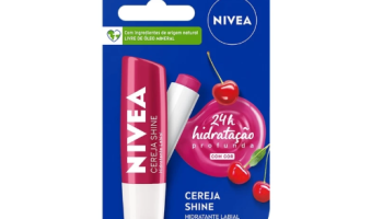 NIVEA Hidratante Labial Cereja Shine 4,8g