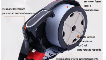 Trena De Aço Auto Trava 5m e 7,5 Metros trena digital trena de aco inoxidave