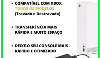 HD Externo 500GB a 1TB USB 3.0 SSD Portátil para Console, Xbox, PS4, Notebook – Armazenamento Rápido