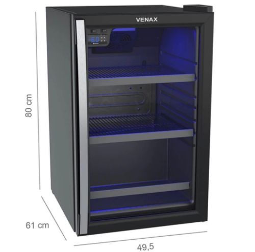 Cervejeira Venax Blue Light 100L Preto Fosco 127V 12196