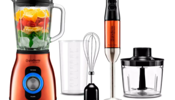 Kit Cozinha Premium Liquidificador E Mixer Gradiente