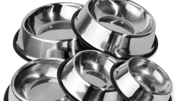 Comedouro E Bebedouro Inox Para Pet Cachorro Gato E Outros!!!