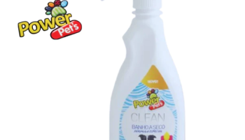 Banho a Seco para Cães e Gatos Spray 500ml Power Pets