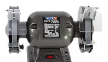 Moto Esmeril De Bancada 6 Polegadas 360w 1/2cv Bivolt 2 Rebolos FortG de bancada