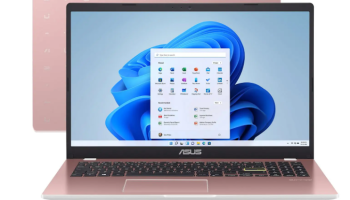 Notebook ASUS Vivobook Go 15 Intel Celeron 4GB RAM 128GB eMMC 15,6″ UHD Rosa Windows 11+ Microsoft 365 Personal Office E510KA-BR833WS