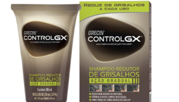 Shampoo Redutor de Grisalhos Grecin Control GX Para Todas os Tons Cabelo 118ml