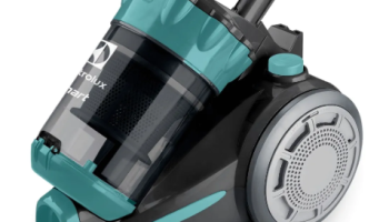 Aspirador De Pó Sem Saco 1300w Electrolux Com Filtro Hepa Cor Preto/Azul