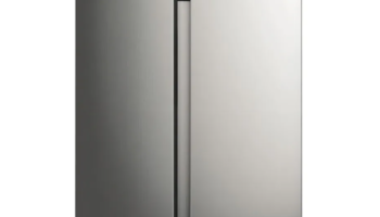 Geladeira Electrolux IS4S Frost Free Inverter 435L Side by Side cor Inox Look