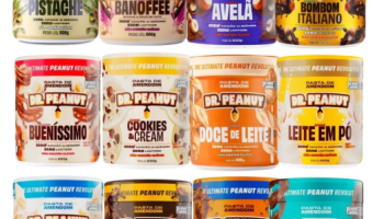Pasta de Amendoim Dr Peanut Novos Sabores com Whey Gourmet 600g Deliciosa Nutritiva