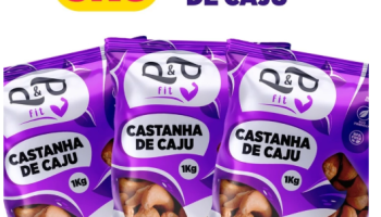 3Kg Castanha de Caju Torrada com ou sem Sal – P&P