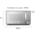 Forno Elétrico de Bancada Mondial com Timer 42L – Preto Family II FR-42