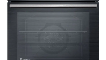 Forno Elétrico de Embutir Electrolux de Convecção – com Dourador 80L Preto OE8EH