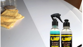 Revitalizador de pintura L3D + Cera Vitrificadora Facil Aplicação e Brilho Intenso