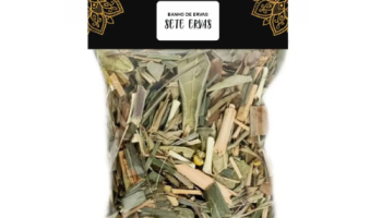 Banho de ervas sete ervas 25g – casa fé