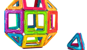 Brinquedo Educativo De Montar Magnético – Formagnéticos 30 Peças Dican