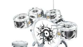 Bateria Infantil Grande Musical com Banco VB410 – VIP