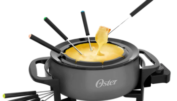 Panela Elétrica Para Fondue Oster Ofnd100 Cinza 110v