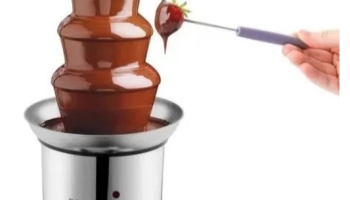 Cascata de Chocolate Queijos e Caramelos em Inox 127V
