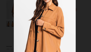 Endless – Jaqueta Feminina em Suede Marrom