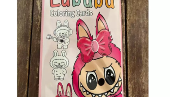 Cards de Colorir Labubu – Pct c/4