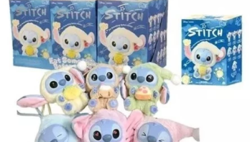 Stitch Surpresa Caixa Labubu Do Stitch Plush