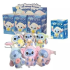 Labubu Sanrio Capa Saia Terno Festa Sentada Olá Kitty Kuromi Roupas Monstros Vinil Labu Roupa Chapéu Acessório Presente