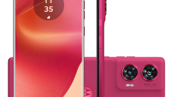 Smartphone Motorola Edge 50 Fusion 5G 6.7″ Octa Core 256GB 8GB Câmera Dupla – Pink – Quadriband