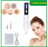 Caneta Plasma Profissional 9 Níveis: Beleza com LED Branco e Limpeza Estética