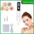 Portátil Beleza Pele Firmeza Pescoço Led Vibração Fóton Levanta A Anti-Rugas Remover Massageador